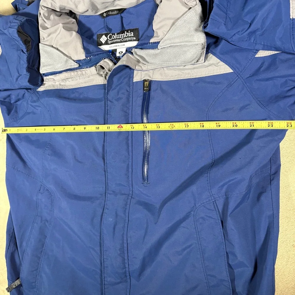 Vintage Columbia Core Interchange Men's 3 in 1 Medium Full Zip‎ Removable Hood